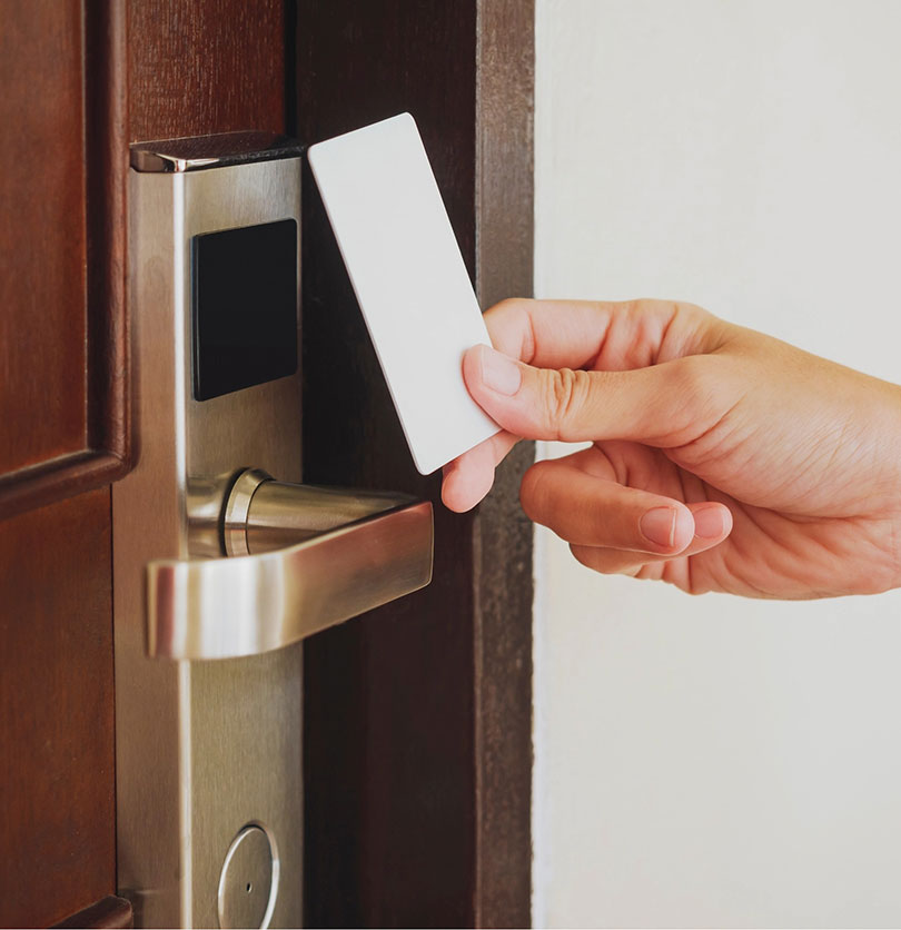 Card door lock