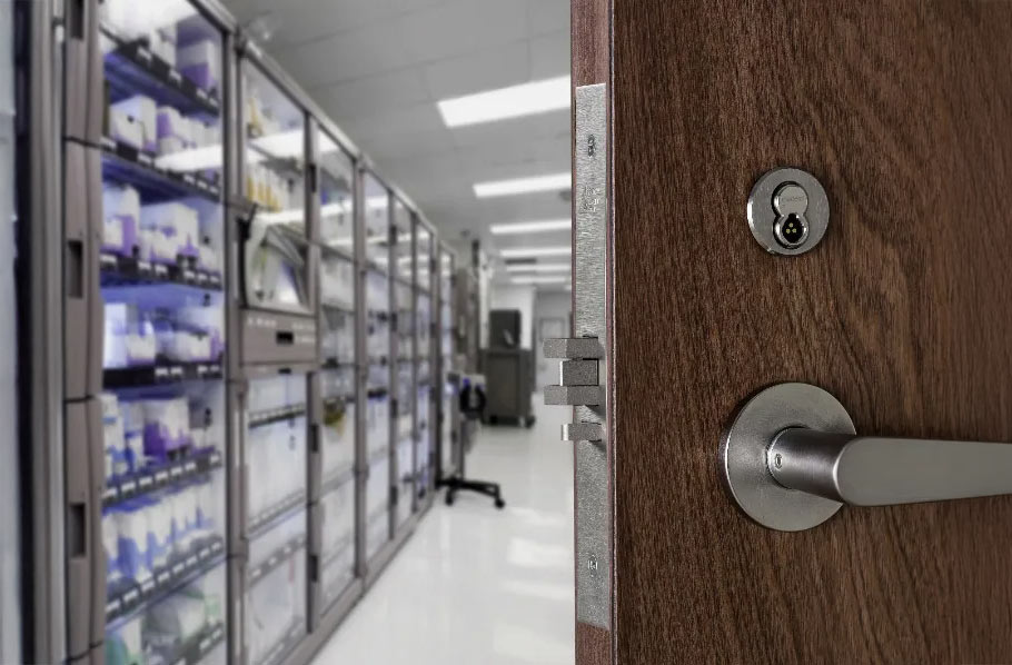High security door card